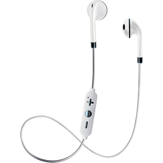 Wireless Earbuds, White/Silver