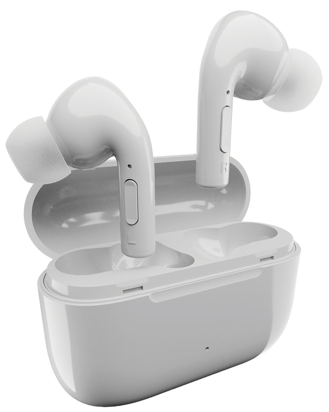 TRUE WIRELESS EARBUDS WITH CHARGING CASE