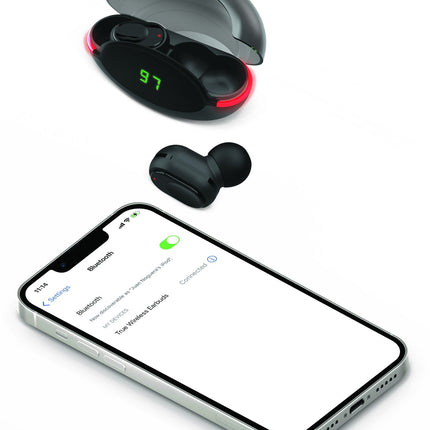 True Wireless Earbuds with LED Ring
