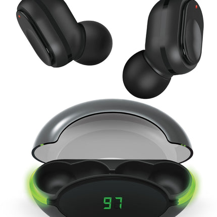 True Wireless Earbuds with LED Ring
