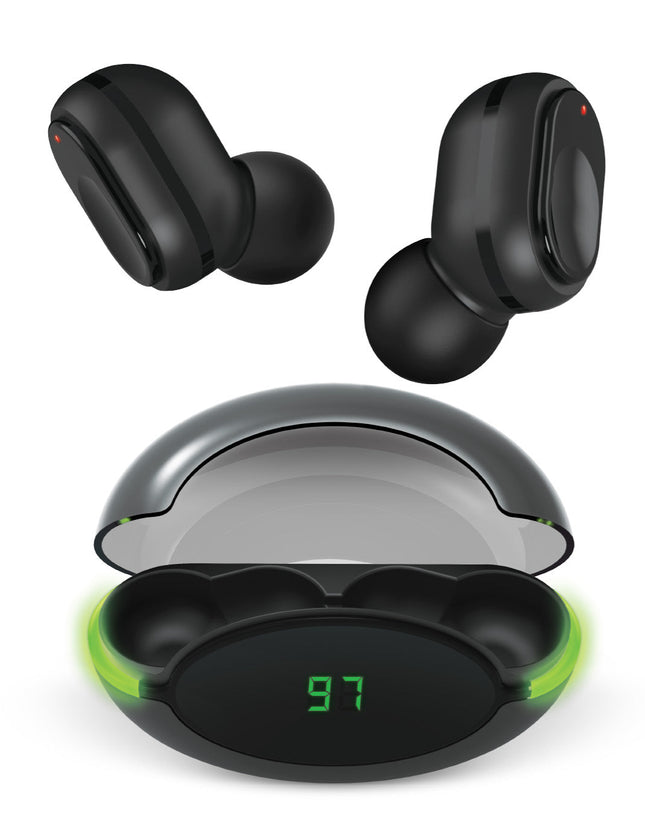 True Wireless Earbuds with LED Ring
