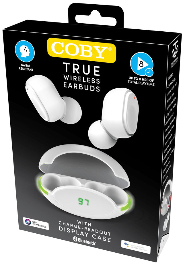 True Wireless Earbuds with LED Ring