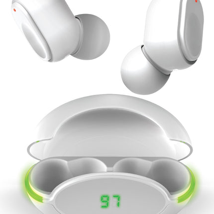 True Wireless Earbuds with LED Ring