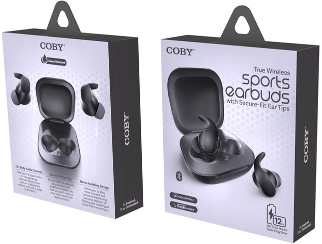 True Wireless Sports Earbuds