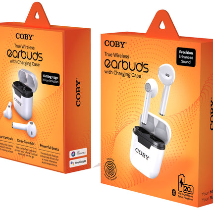 True Wireless Earbuds with Charging Case