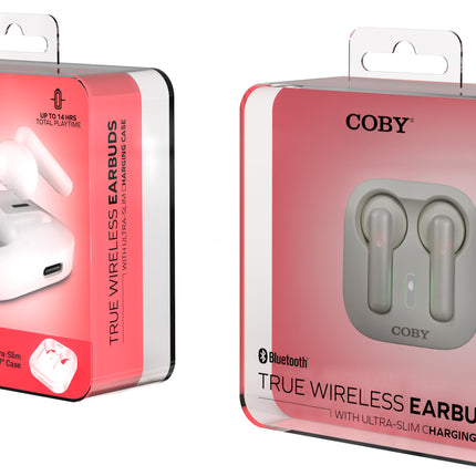 TRUE WIRELESS EARBUDS WITH CHARGING CASE