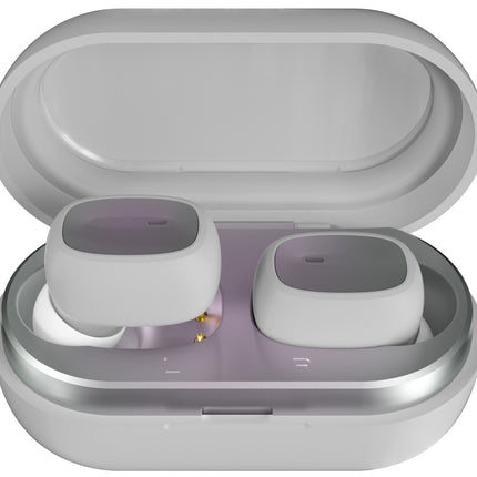 TRUE WIRELESS EARBUDS WITH CHARGING CASE
