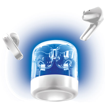 TRUE WIRELESS EARBUDS WITH LED CASE