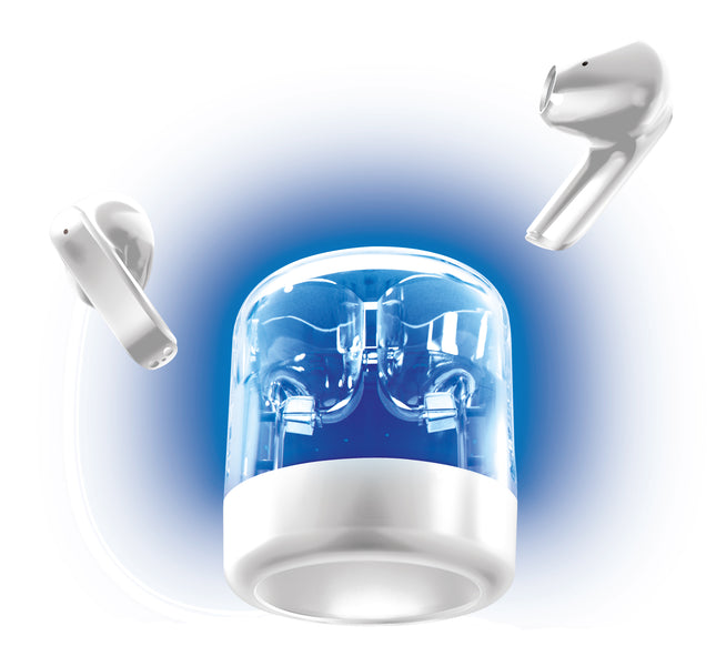 TRUE WIRELESS EARBUDS WITH LED CASE