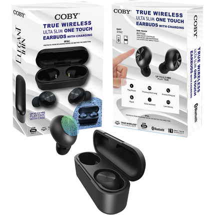 True Wireless Earbuds, Black