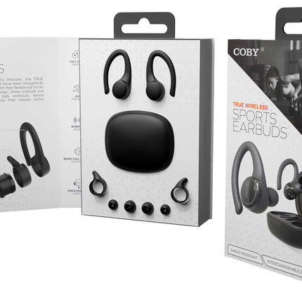 True Wireless Sports Earbuds