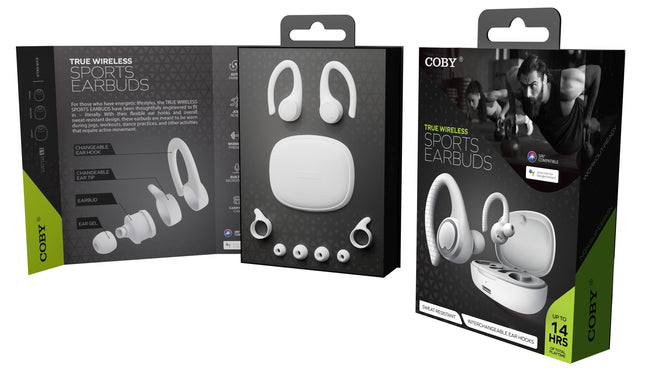 True Wireless Sports Earbuds