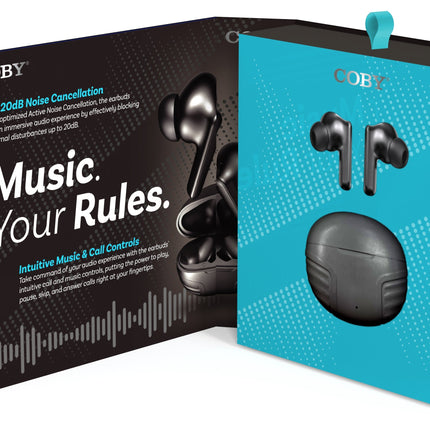 Noise Cancelling True Wireless Earbuds