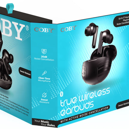 Noise Cancelling True Wireless Earbuds