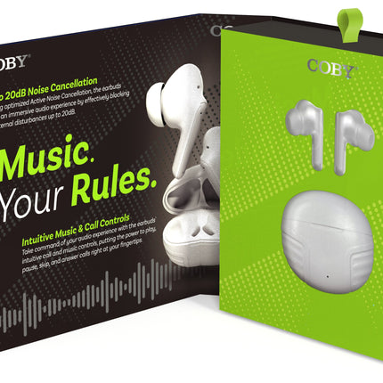 Noise Cancelling True Wireless Earbuds