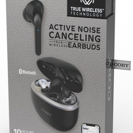 Active Noise Canceling True Wireless Earbuds