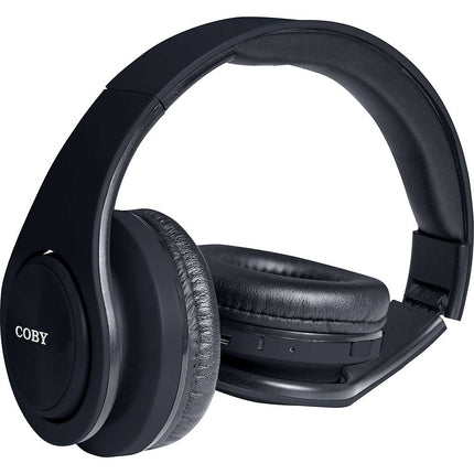 Valor Folding Bluetooth Stereo Headphones, Black