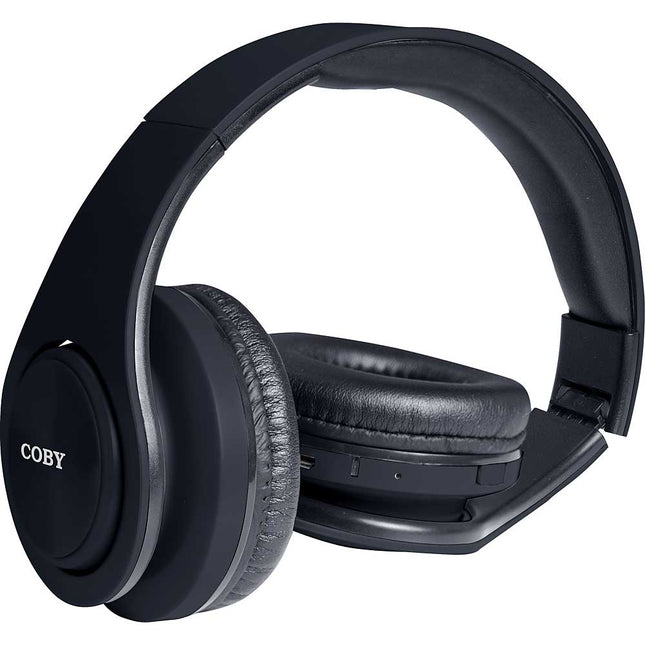 Valor Folding Bluetooth Stereo Headphones, Black