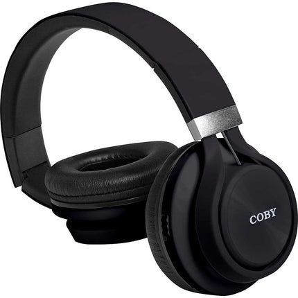 Force Folding Bluetooth Stereo Headphones, Black