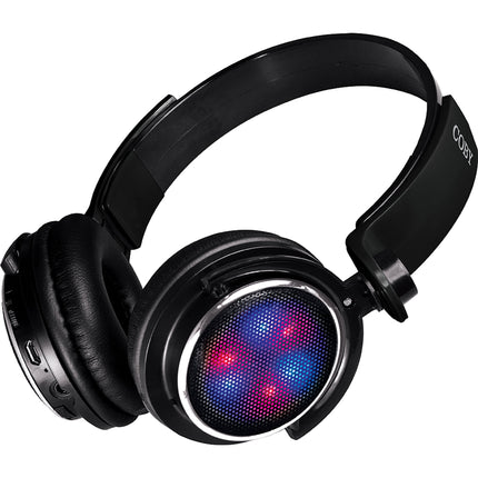 Light up Swivel Bluetooth® Stereo Headphones