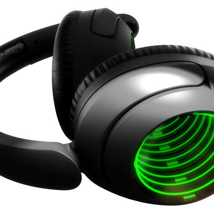 Wireless LED Headphones with Infinity Mirror Effect