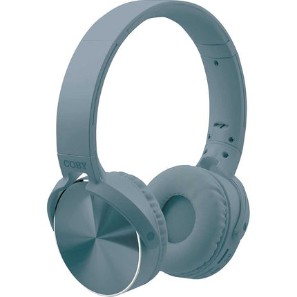 Wireless Metal Folding Headphones, Grey