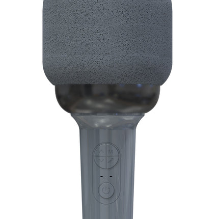 Wireless Karaoke Microphone with LED Ring