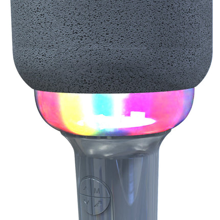 Wireless Karaoke Microphone with LED Ring