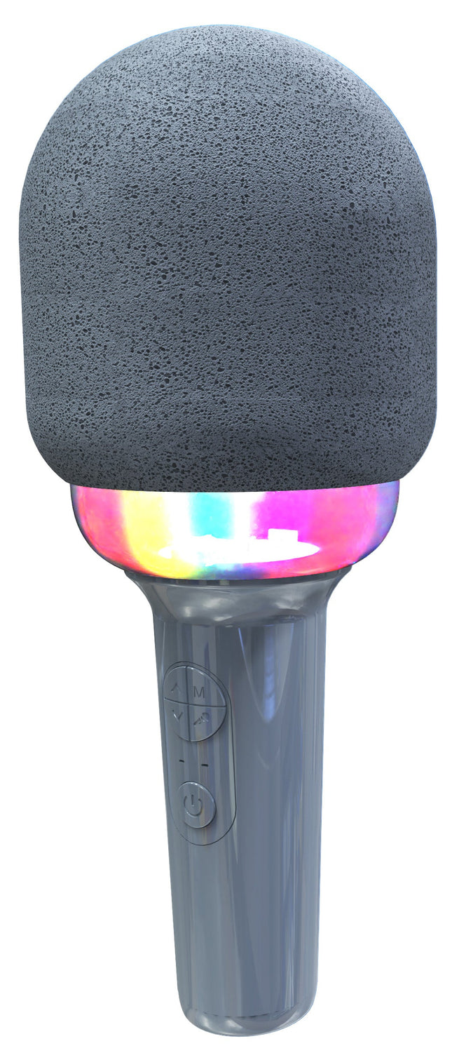 Wireless Karaoke Microphone with LED Ring