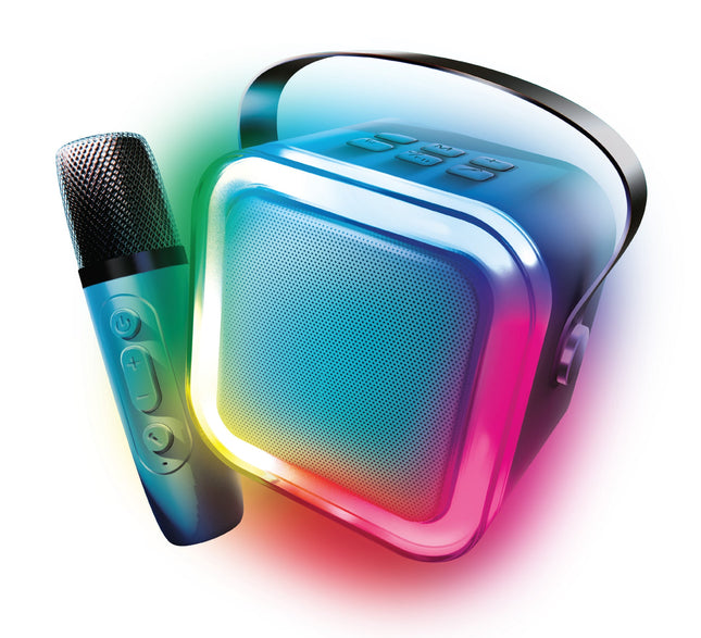 Led Karaoke Speaker With Wireless Microphone
