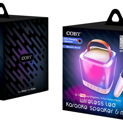 Wireless Karaoke Speaker with Microphone