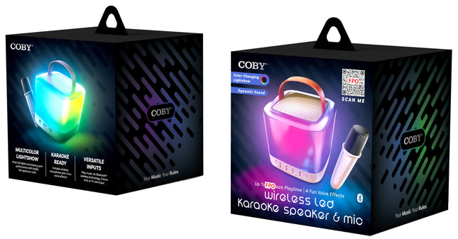 Wireless Karaoke Speaker with Microphone