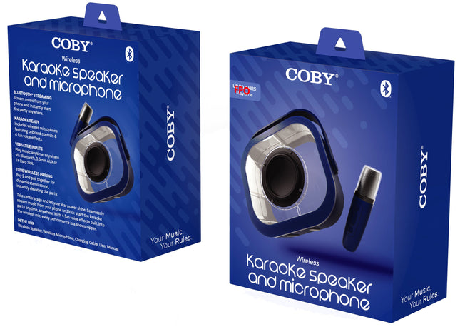 Wireless Karaoke Speaker with Microphone