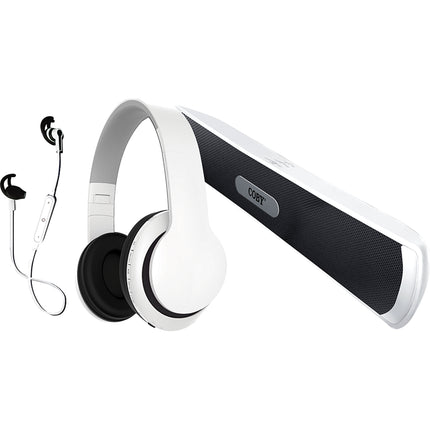 3-IN-1 Bluetooth Combo Pack, White