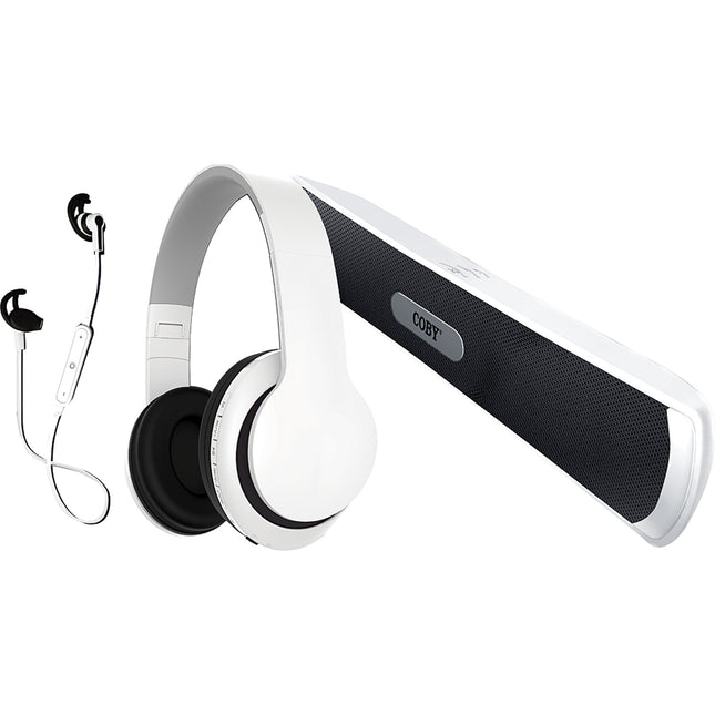 3-IN-1 Bluetooth Combo Pack, White