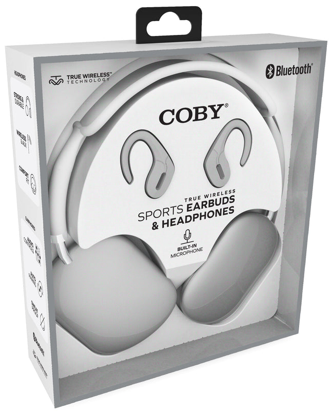 Headphones and Sport Earbuds Combo Pack