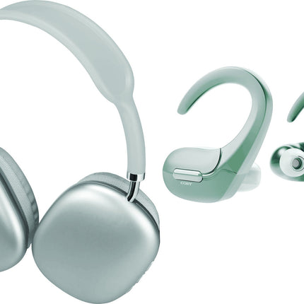 Headphones and Sport Earbuds Combo Pack