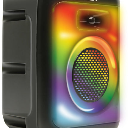 Portable Bluetooth Speaker with LED Flame Effect