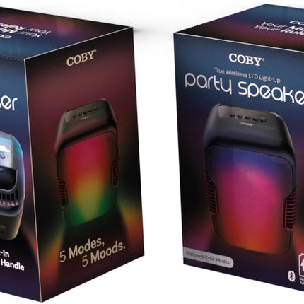 True Wireless 5-Mode Led Party Speaker