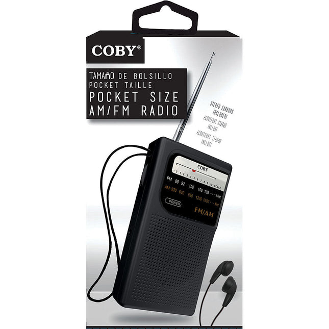 Pocket Size AM/FM Radio