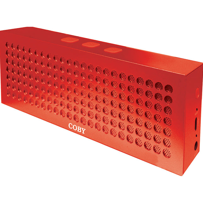 Aluminum Brick Bluetooth Speaker, Red