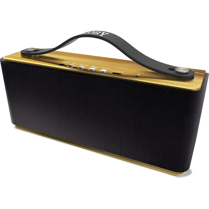 Premium Bluetooth® Speaker with Built-in Mic, Gold