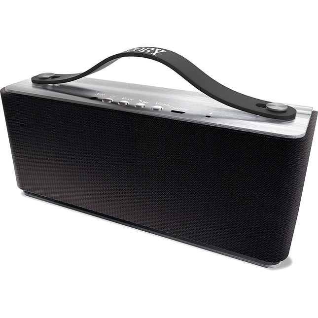 Premium Bluetooth® Speaker with Built-in Mic, Silver