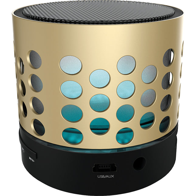 Bluetooth Speaker, Gold