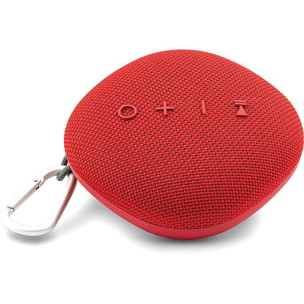 Waterproof True Wireless Portable Speaker, Red