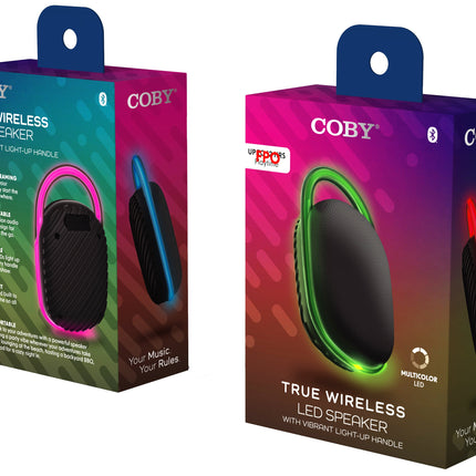 Trek Tone Portable LED Bluetooth Speaker