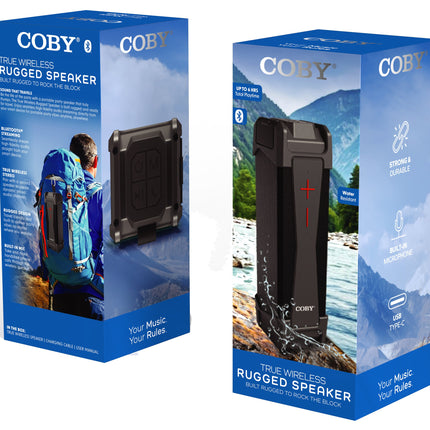 Rugged Portable Bluetooth Speaker