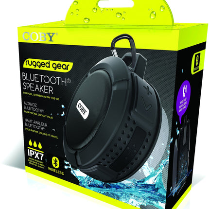 IPX5 Waterproof Bluetooth Shower Speaker with Suction Cup