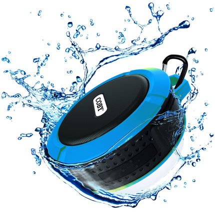 IPX5 Waterproof Bluetooth Shower Speaker with Suction Cup