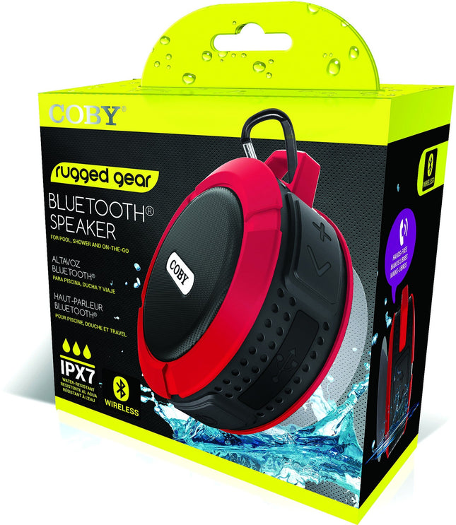 IPX5 Waterproof Bluetooth Shower Speaker with Suction Cup